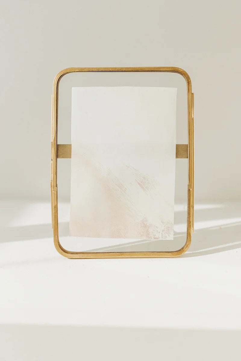 Rectangle Brass Picture Frame