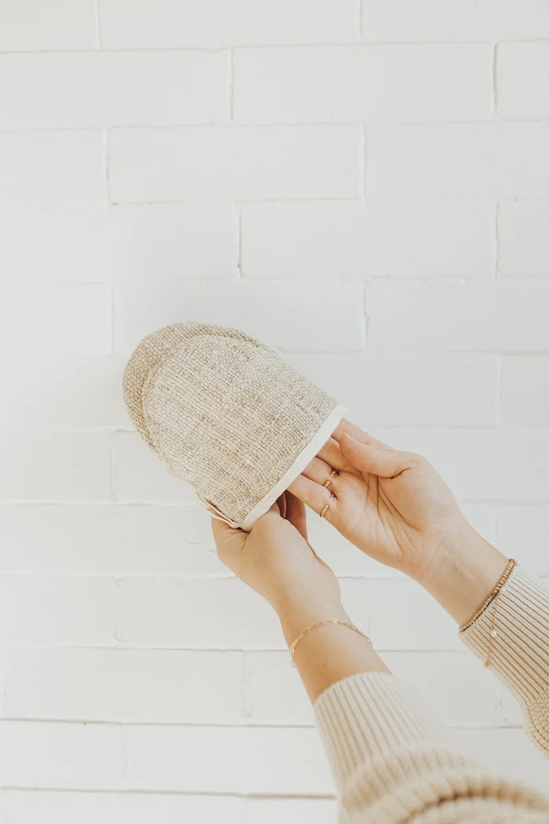 Terry Cloth Shower Mitt