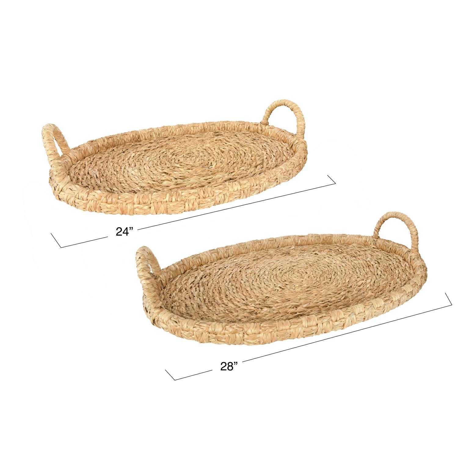 Hand-Woven Trays