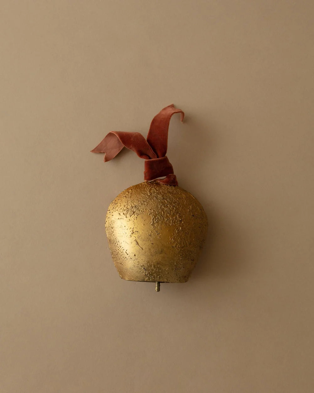 Antique Gold Metal Bell Ornaments