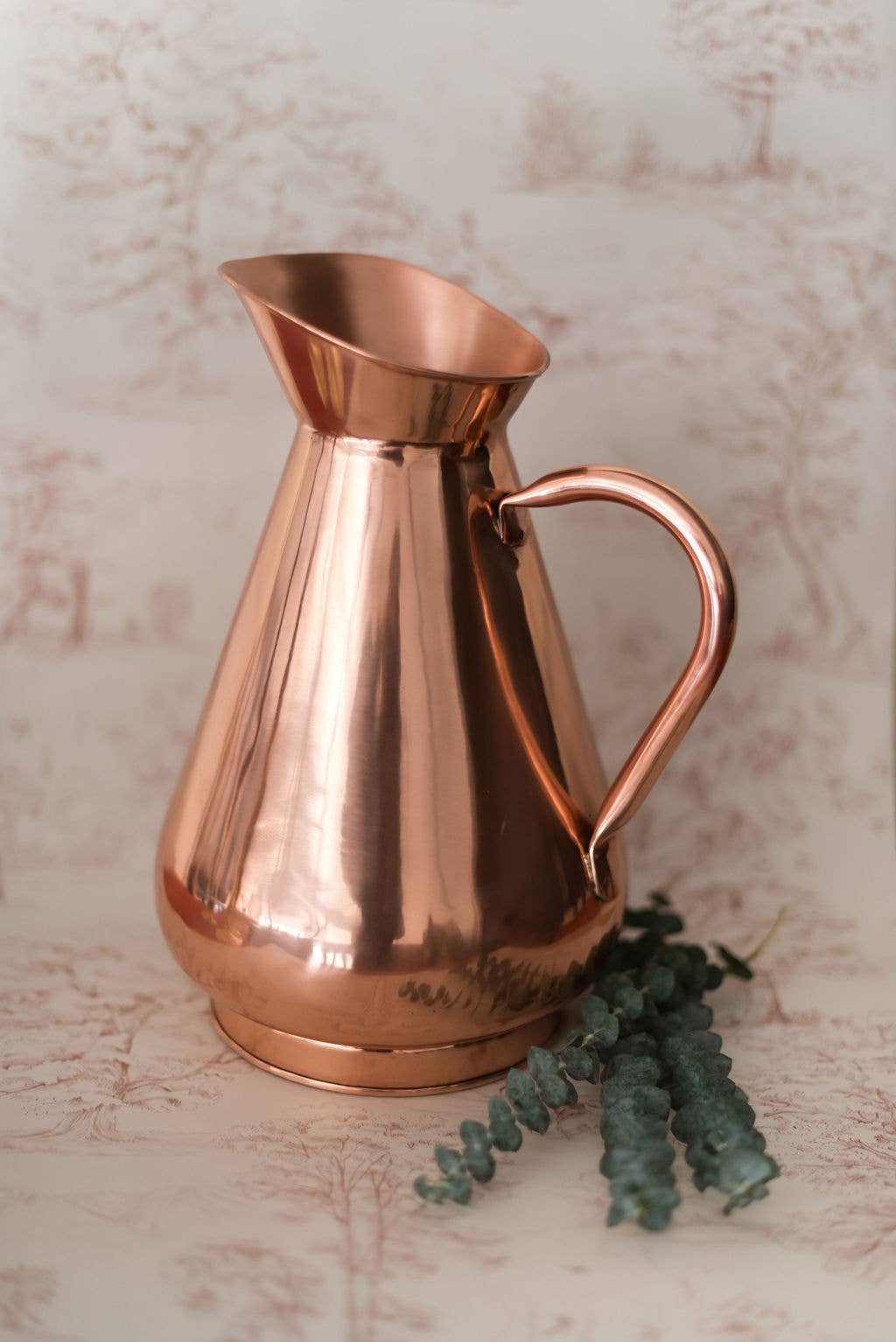 Large Copper haystack Heirloom pitcher