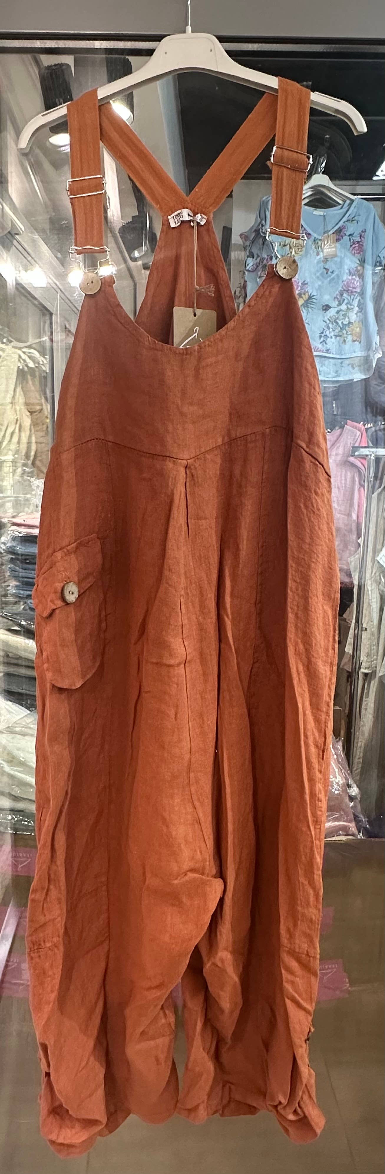 Provence Linen jumpsuit