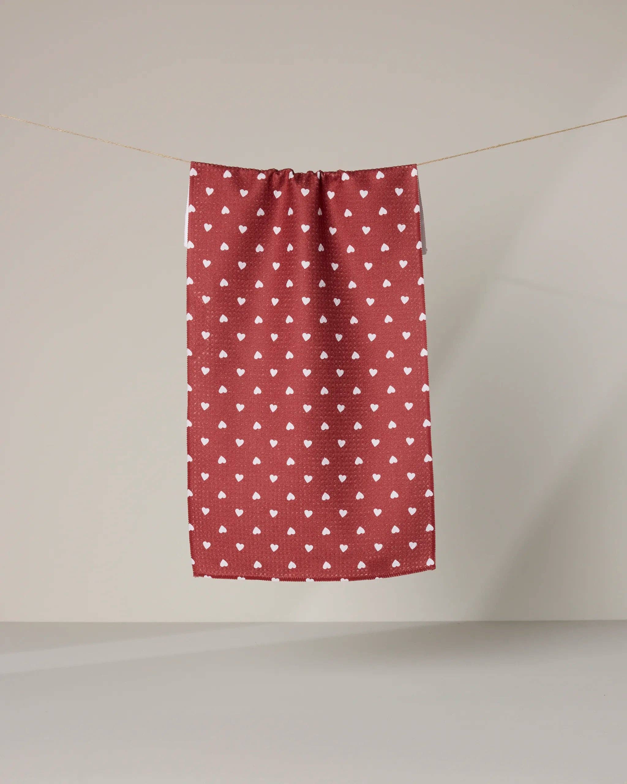 Mini Heart Bar Towel
