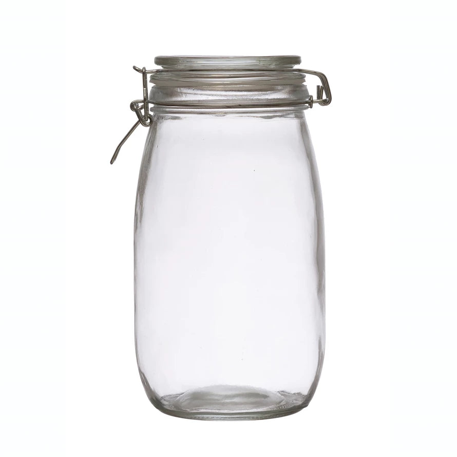 Glass Jar - Clamp Lid