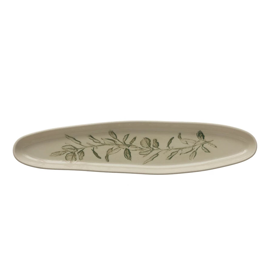 Oval Botanical Tray