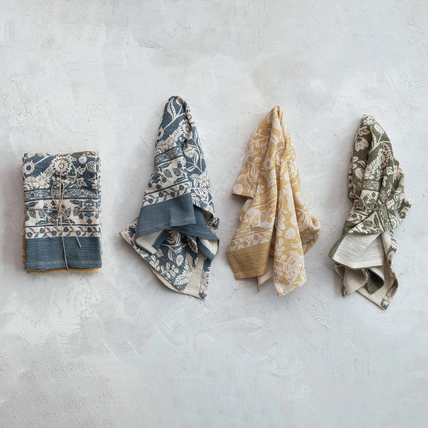 Floral Print Tea Towels