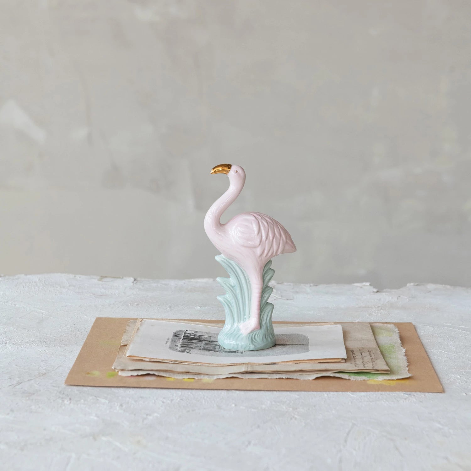 Flamingo w/ Gold Beak