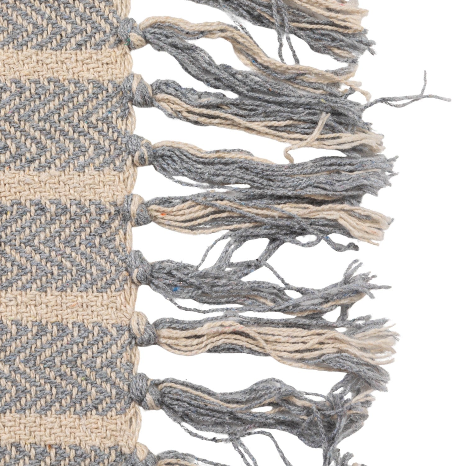 Woven Cotton Blend Throw