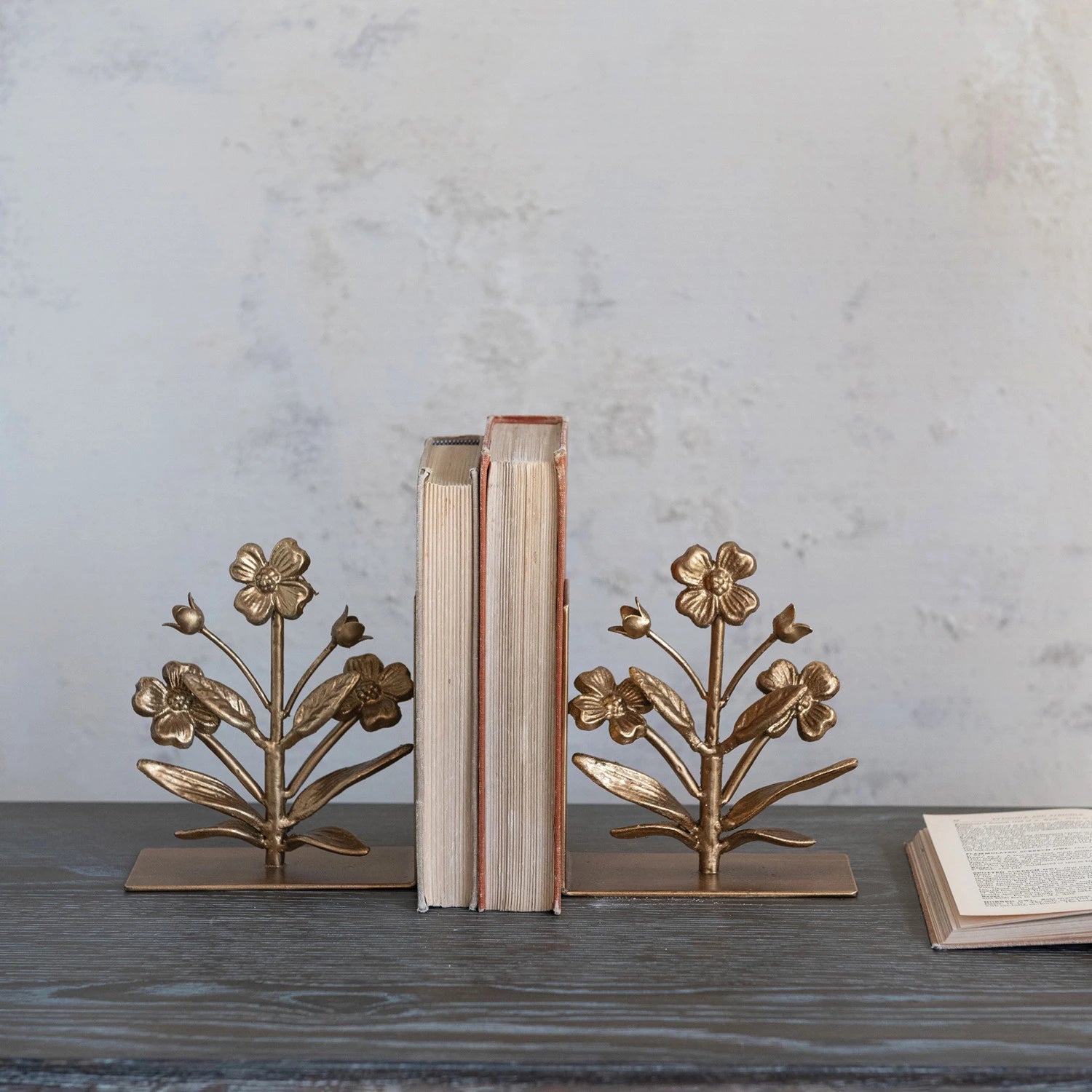 Floral Bookend SET