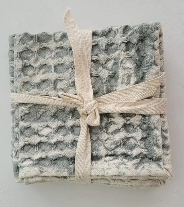 Stonewashed Waffle Dish Cloth