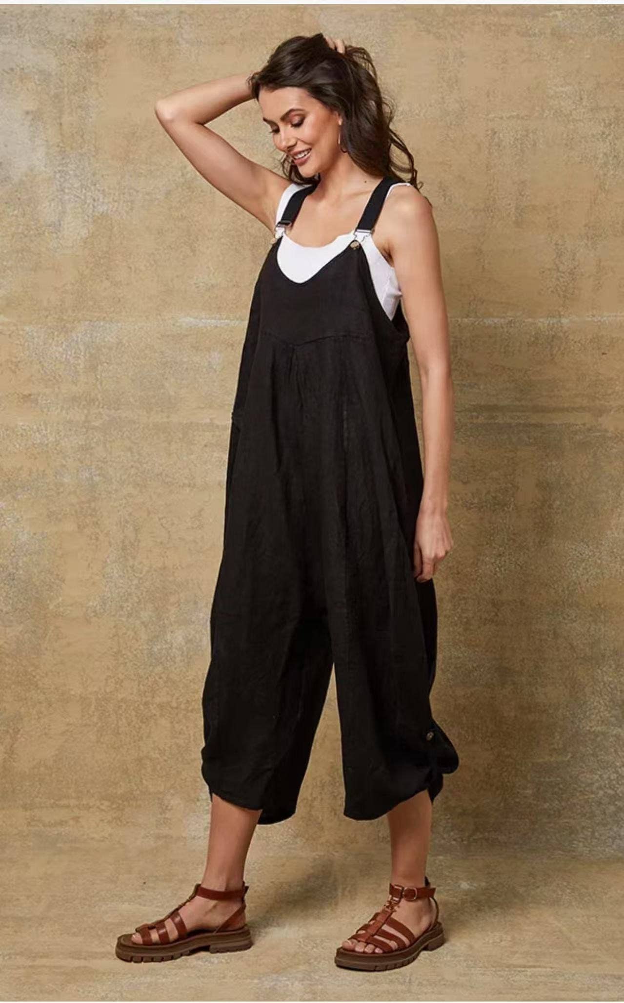 Provence Linen jumpsuit