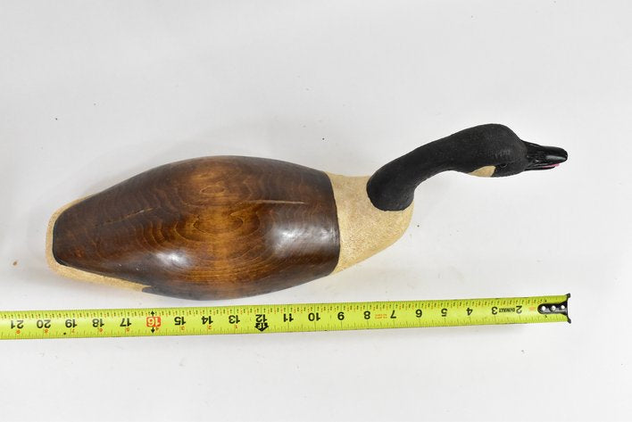 Signed Hissing Goose Decoy