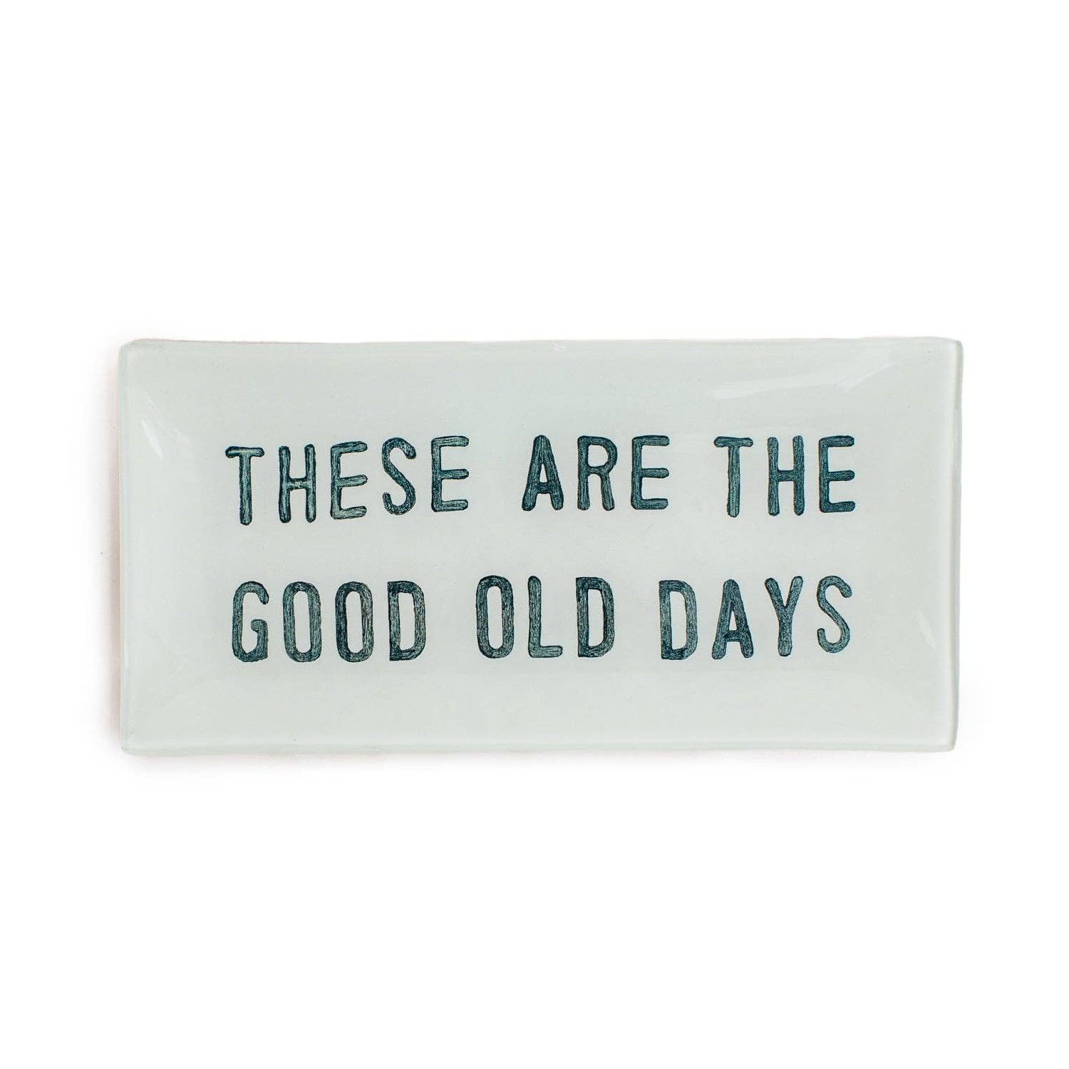Decoupage trinket plate