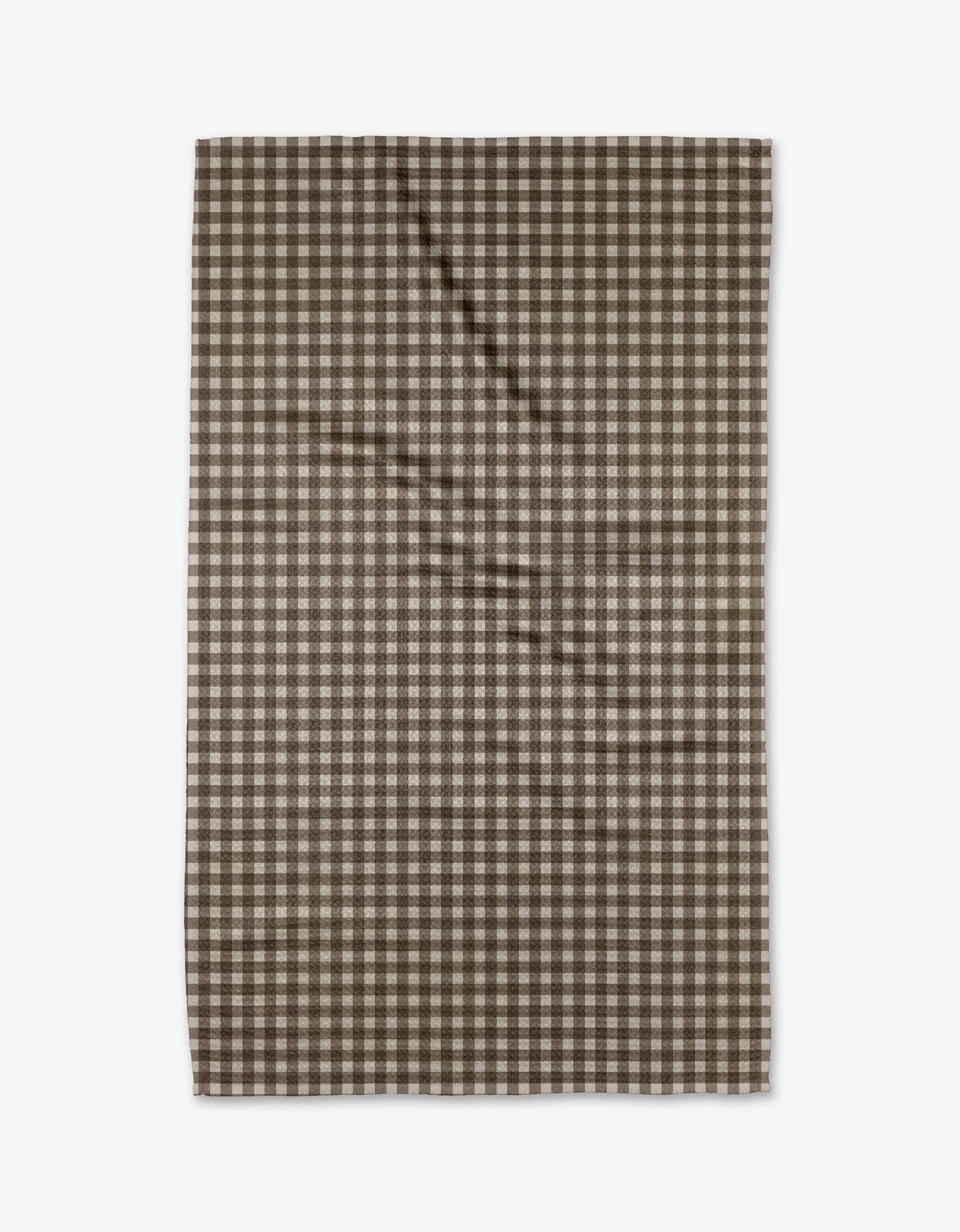 Whidbey Check Tea Towel