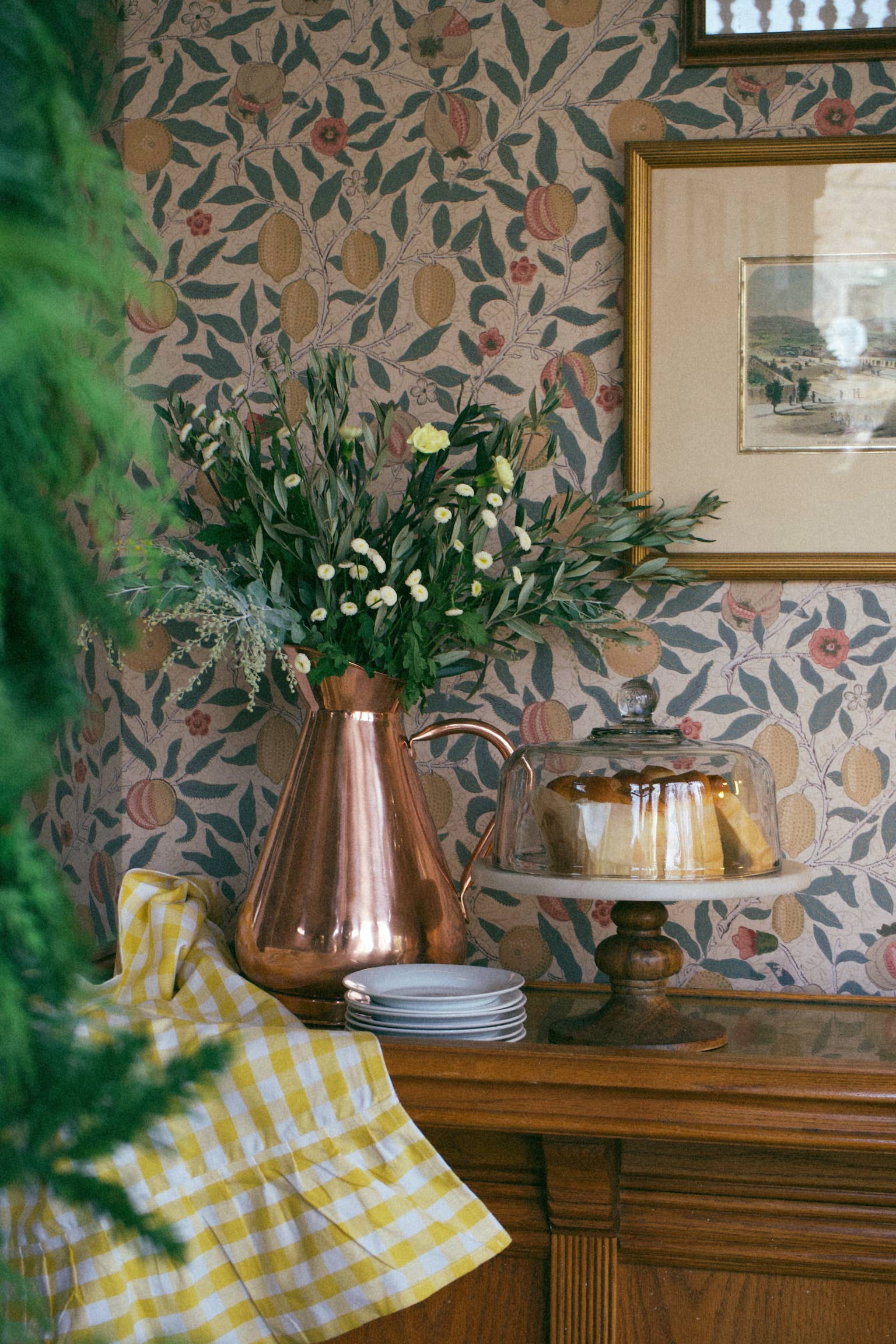 Large Copper haystack Heirloom pitcher