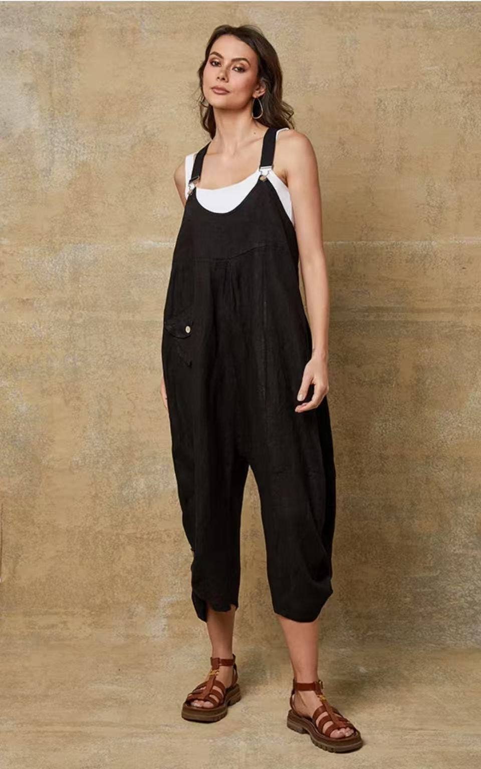 Provence Linen jumpsuit