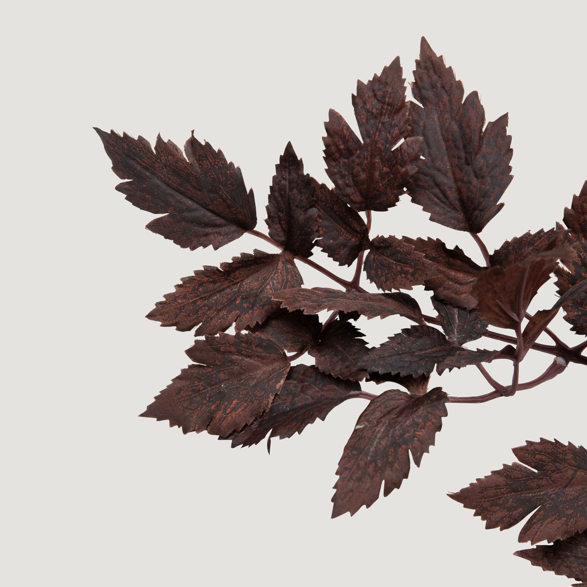 Plum Faux Ramosa Garland