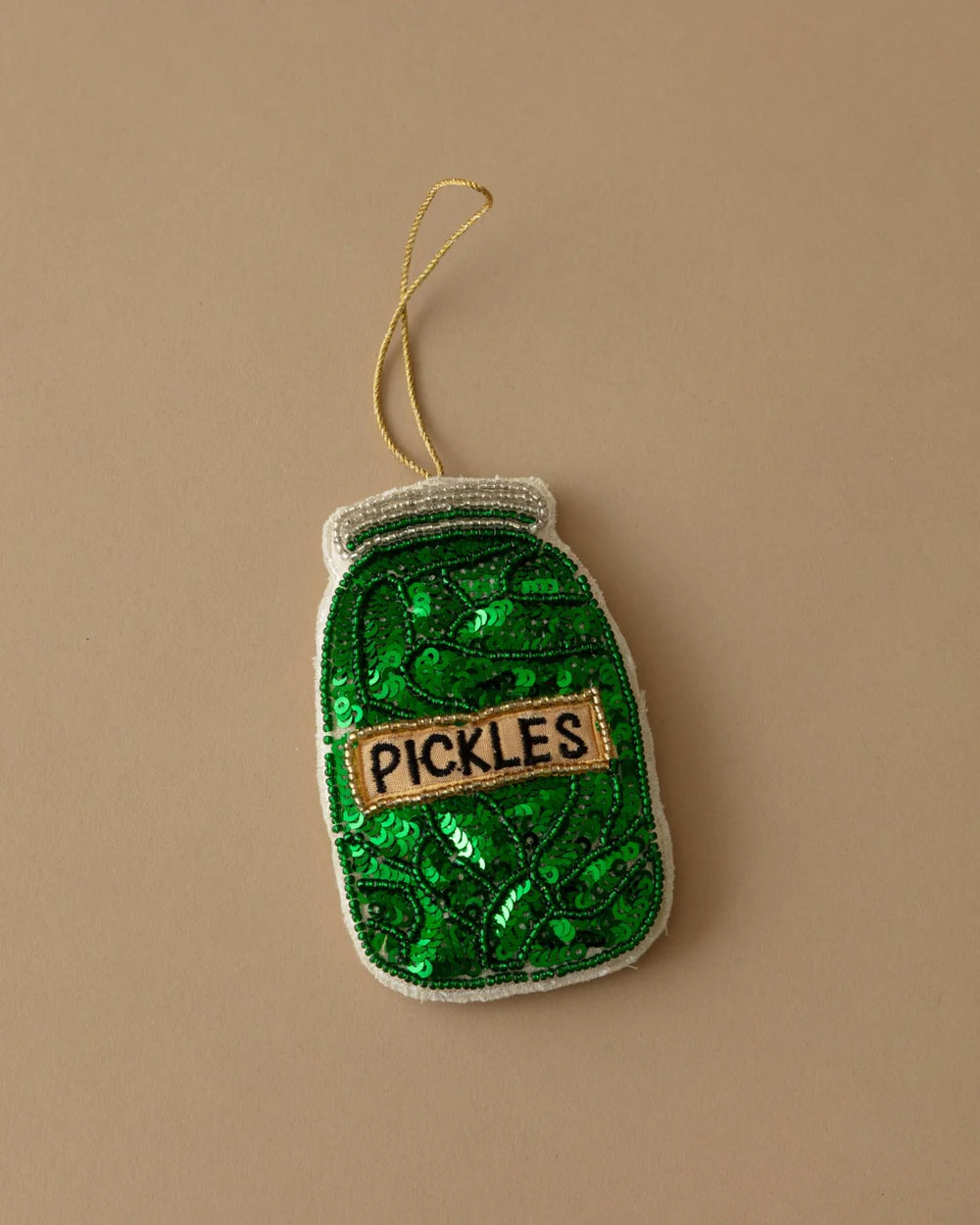 Beaded canned Ornament