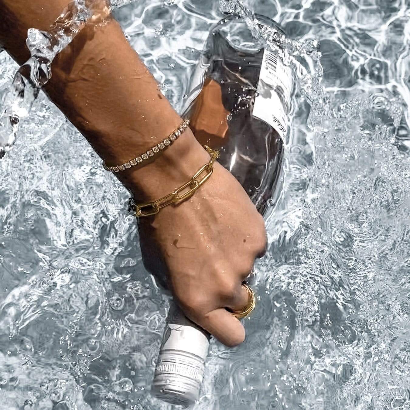 Carla Paper Clip Chain Bracelet