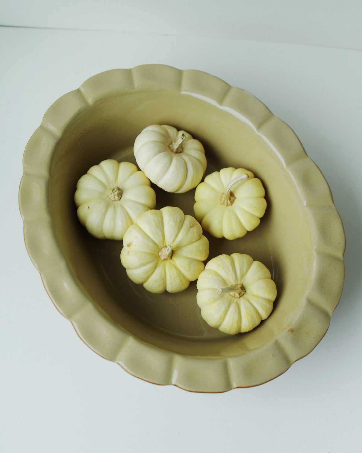 Poterie Renault Oval Pie Dish Large(2.5 L) – BROWN 1