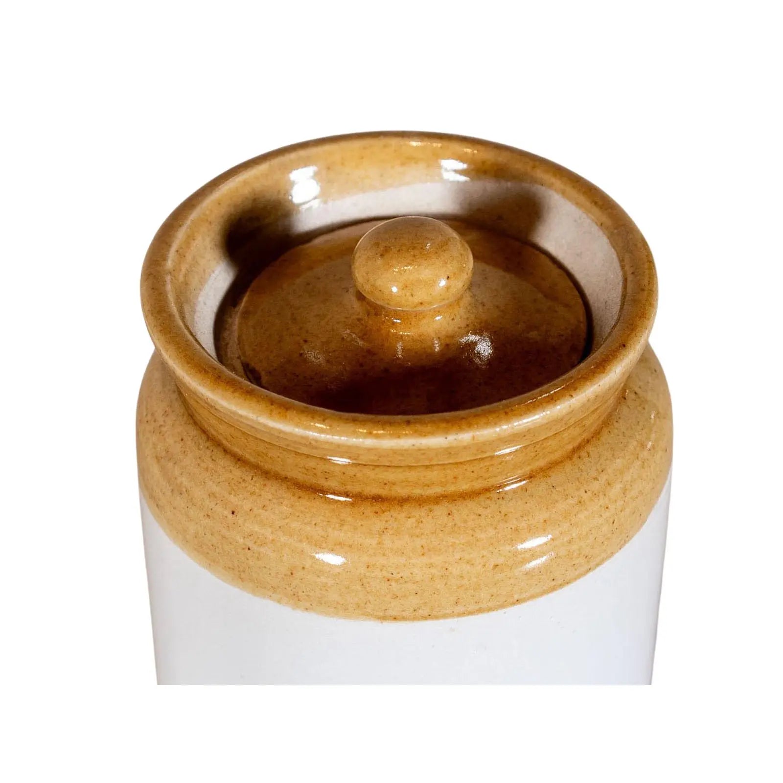 Vintage European Mustard Jar