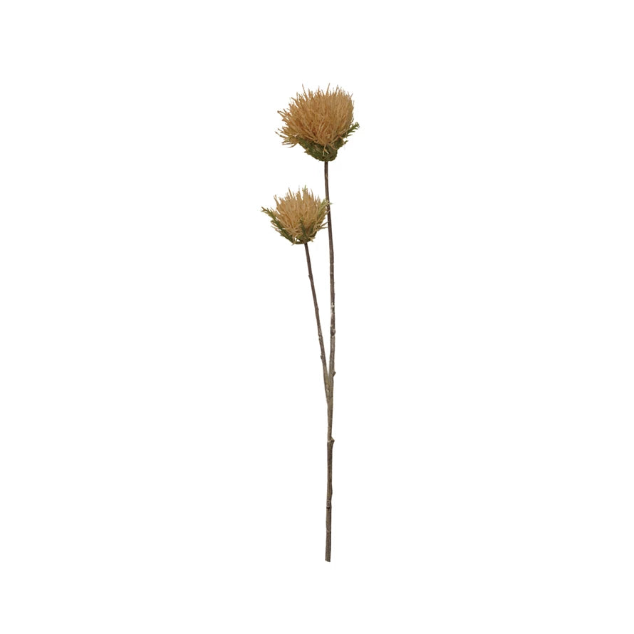 Faux Thistle Flower Stem
