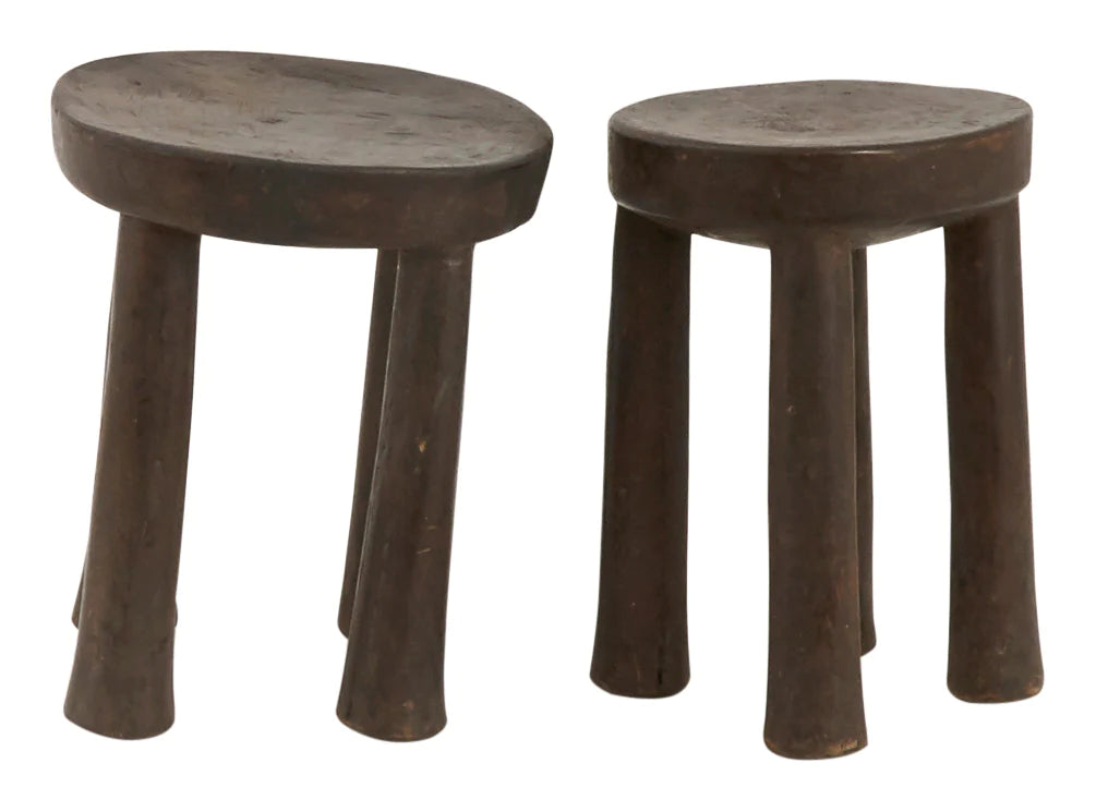 Lori Hand Carved Petite Stool