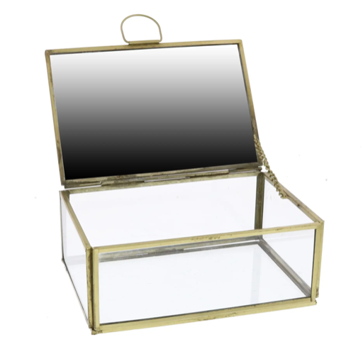 Monroe Jewelry Box with Mirror - SM