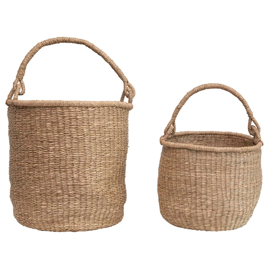 Hand Woven Seagrass Basket