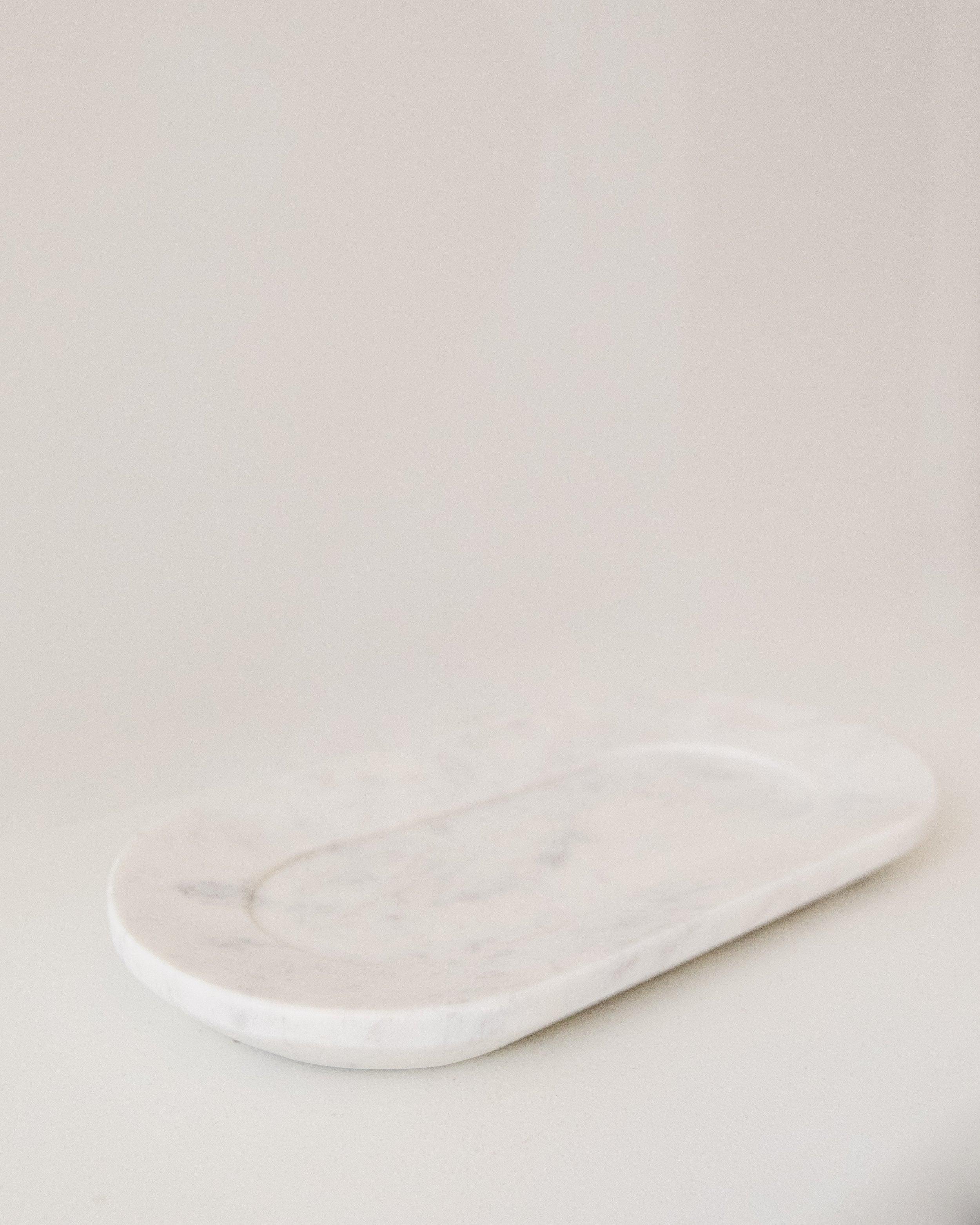 Oval Marble Tray