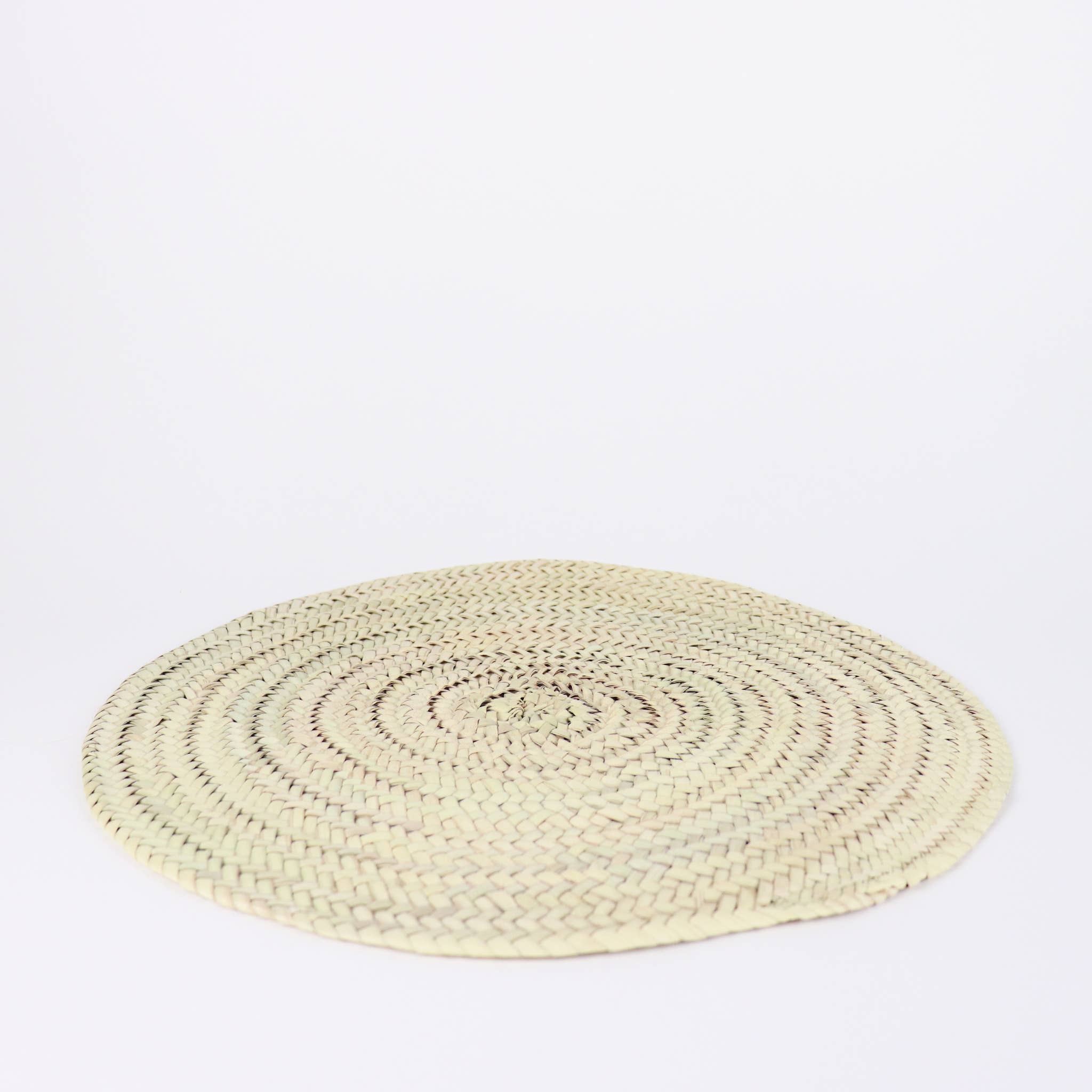 Straw Round Placemat