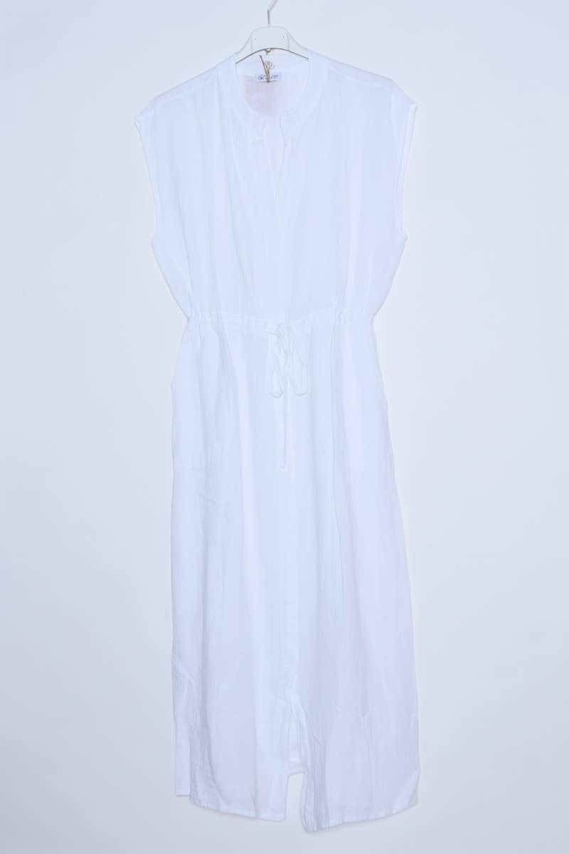 Linen Tie Dress