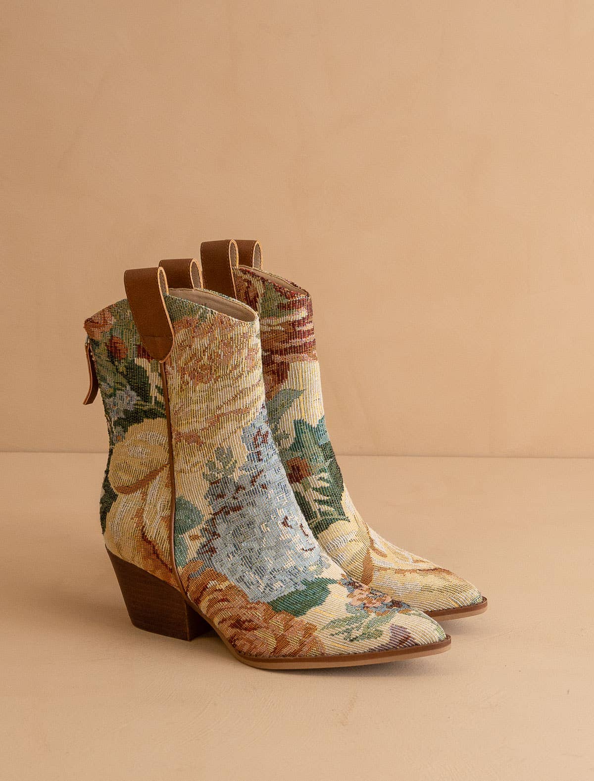 The Kaiya | Floral Tapestry Boot