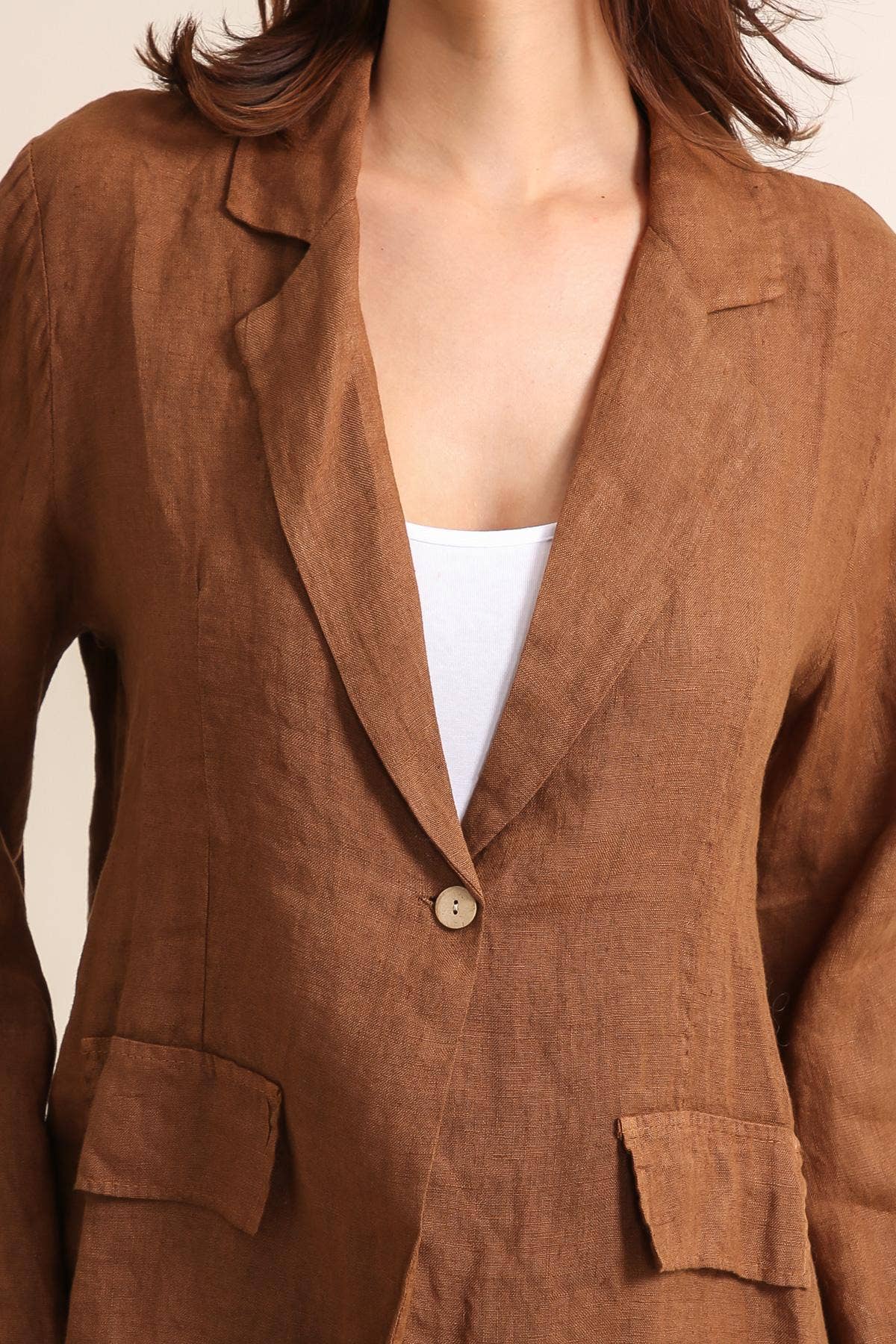 100% Linen Blazer
