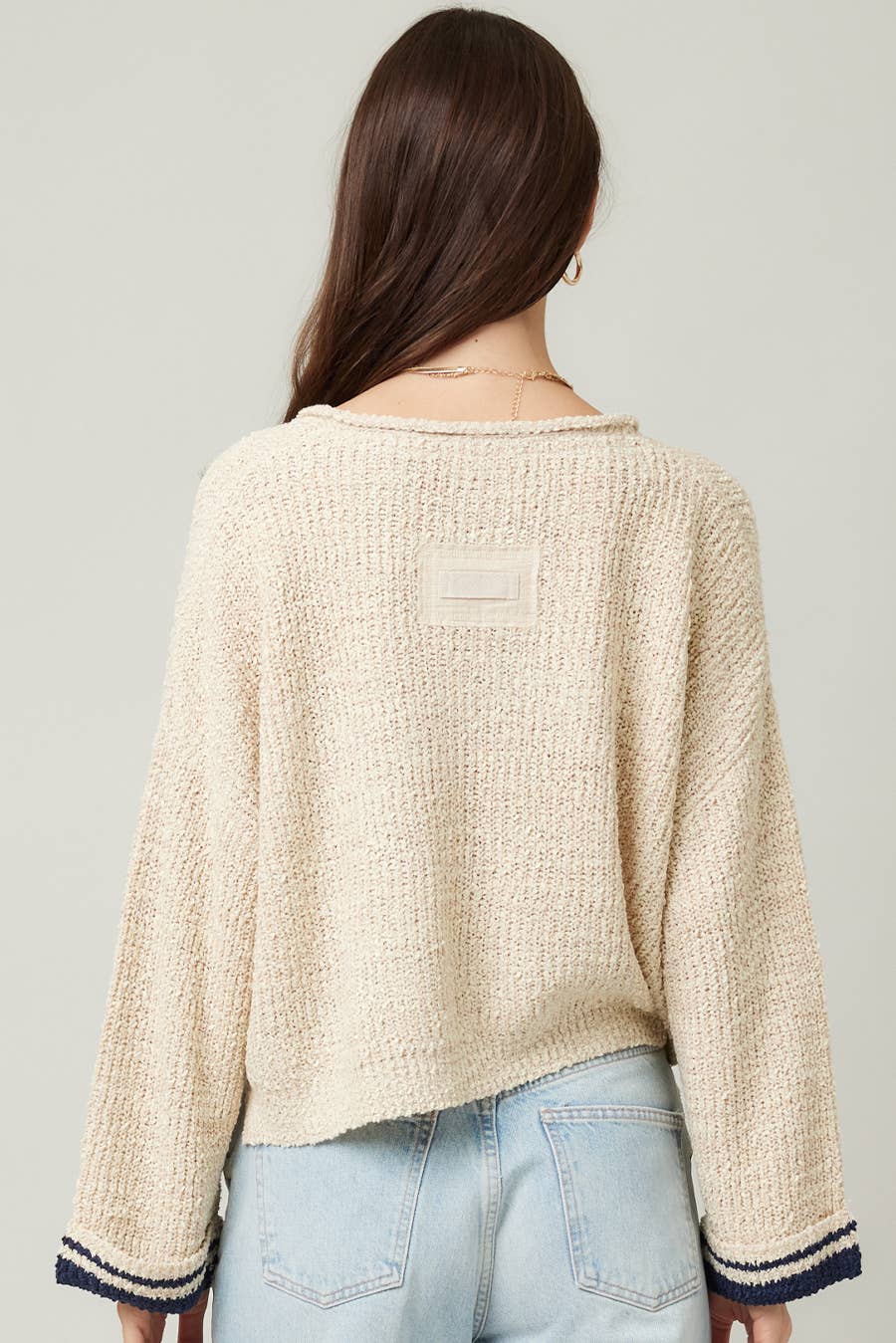 Striped Long Sleeve Sweater