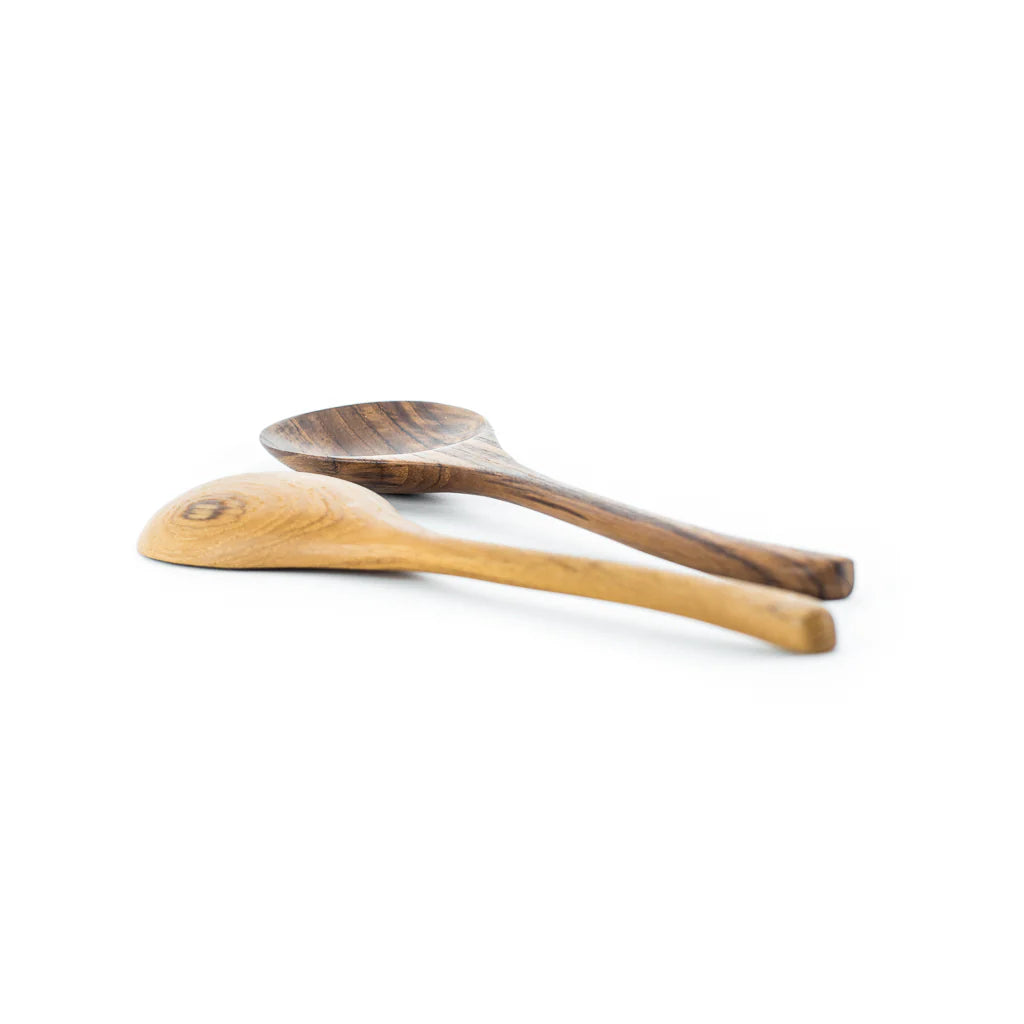 Hand-Carved Teak Wood Spoon