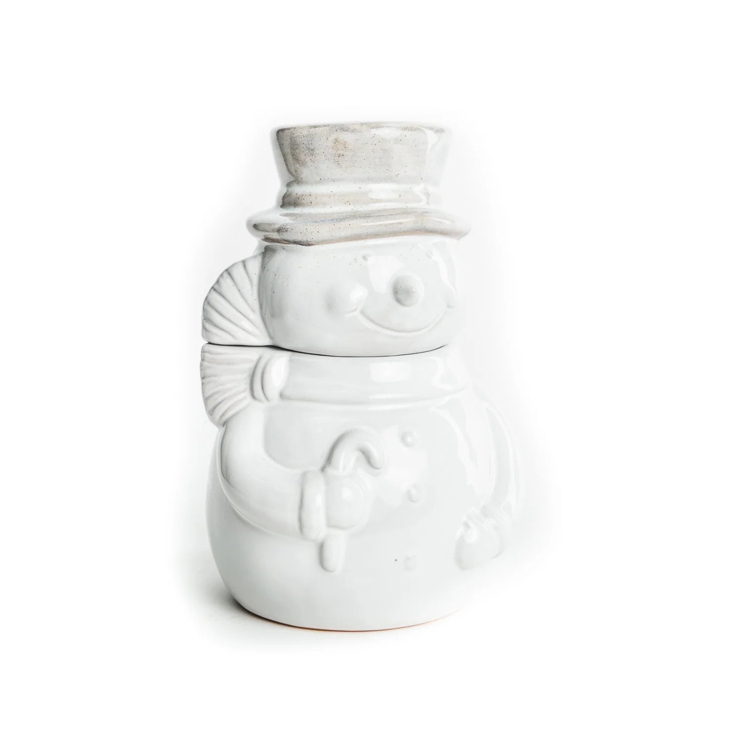 Snowman Shaped Cookie Jar