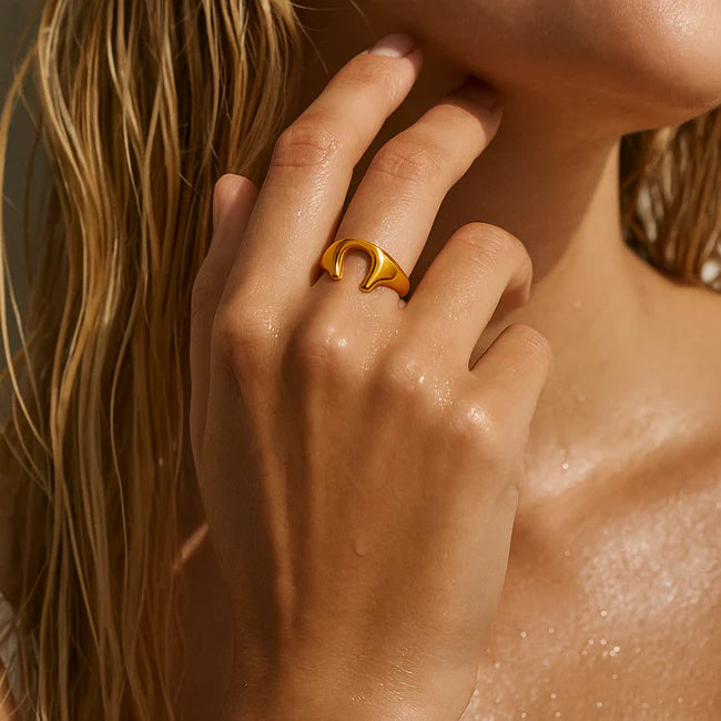 Chance Horseshoe Ring