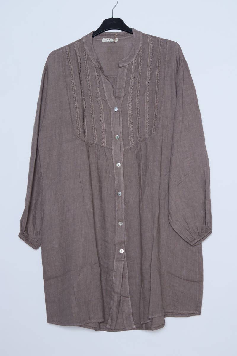 Linen Smock Dress