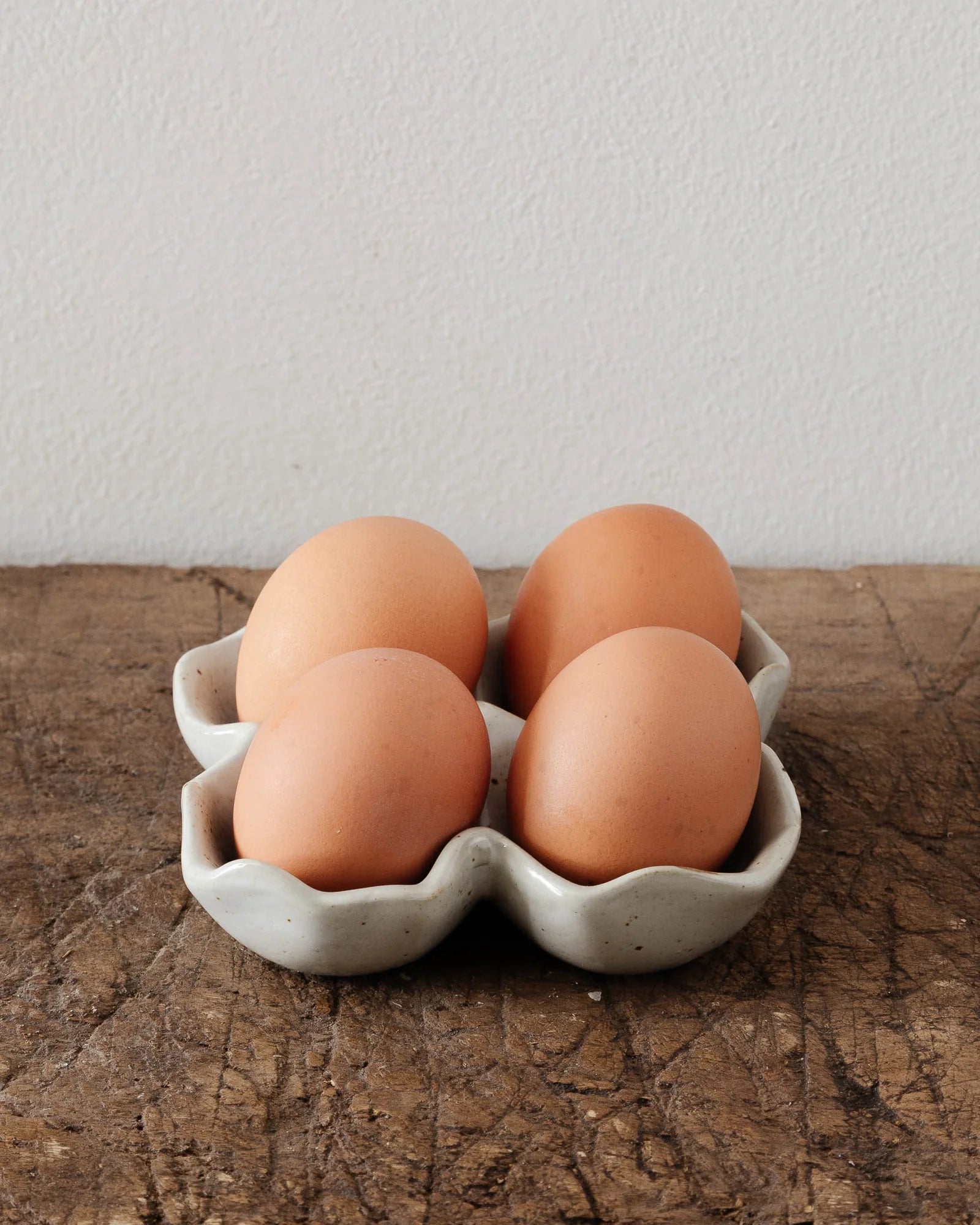 Stoneware Egg Holder