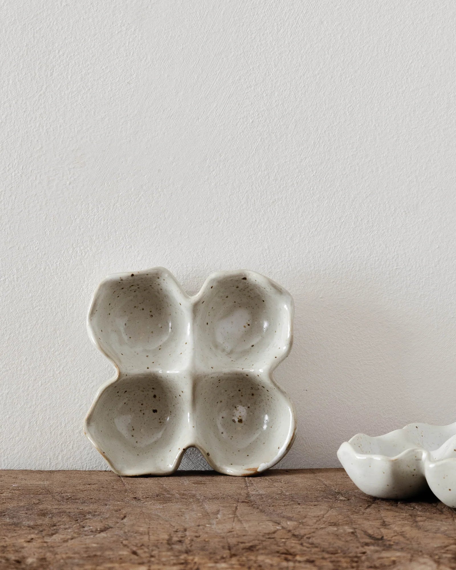 Stoneware Egg Holder