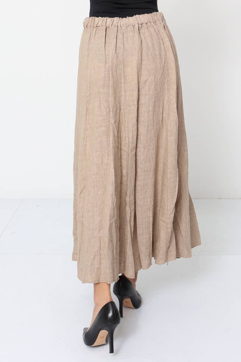 Madeline Linen Skirt