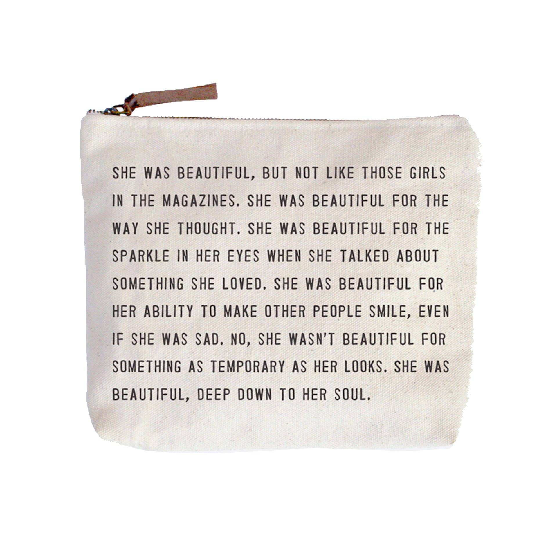Canvas Zip Bag