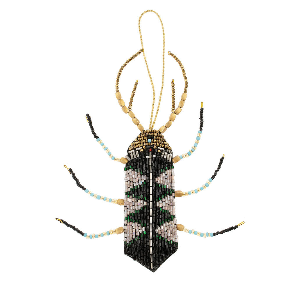 Glitter Bug Zardozi Ornament