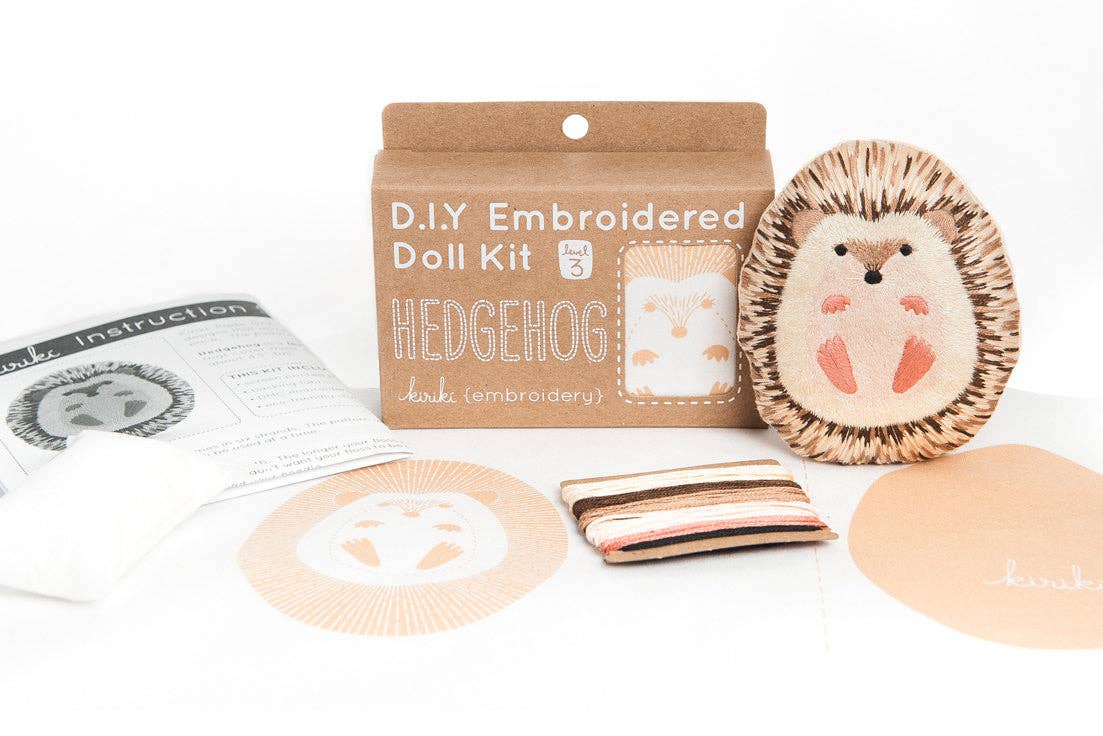 Hedgehog - Embroidery Kit