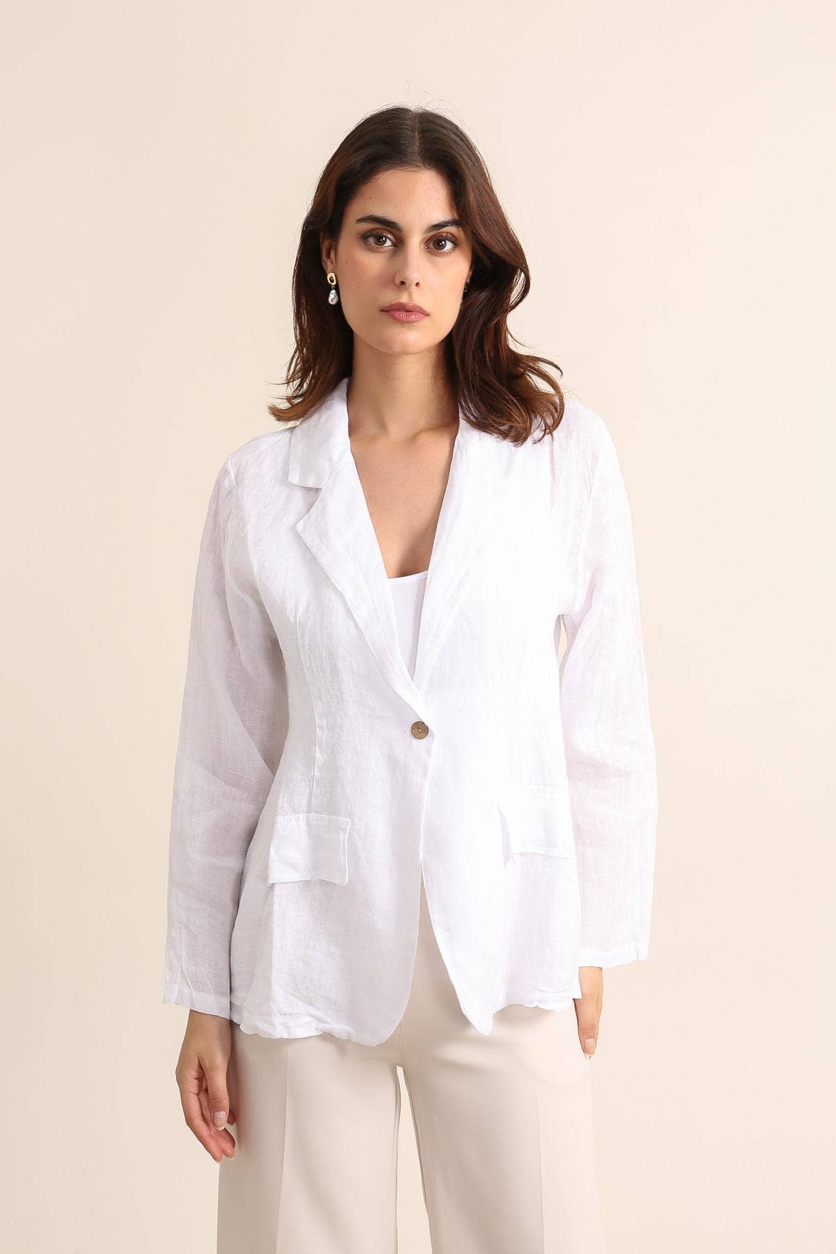 100% Linen Blazer
