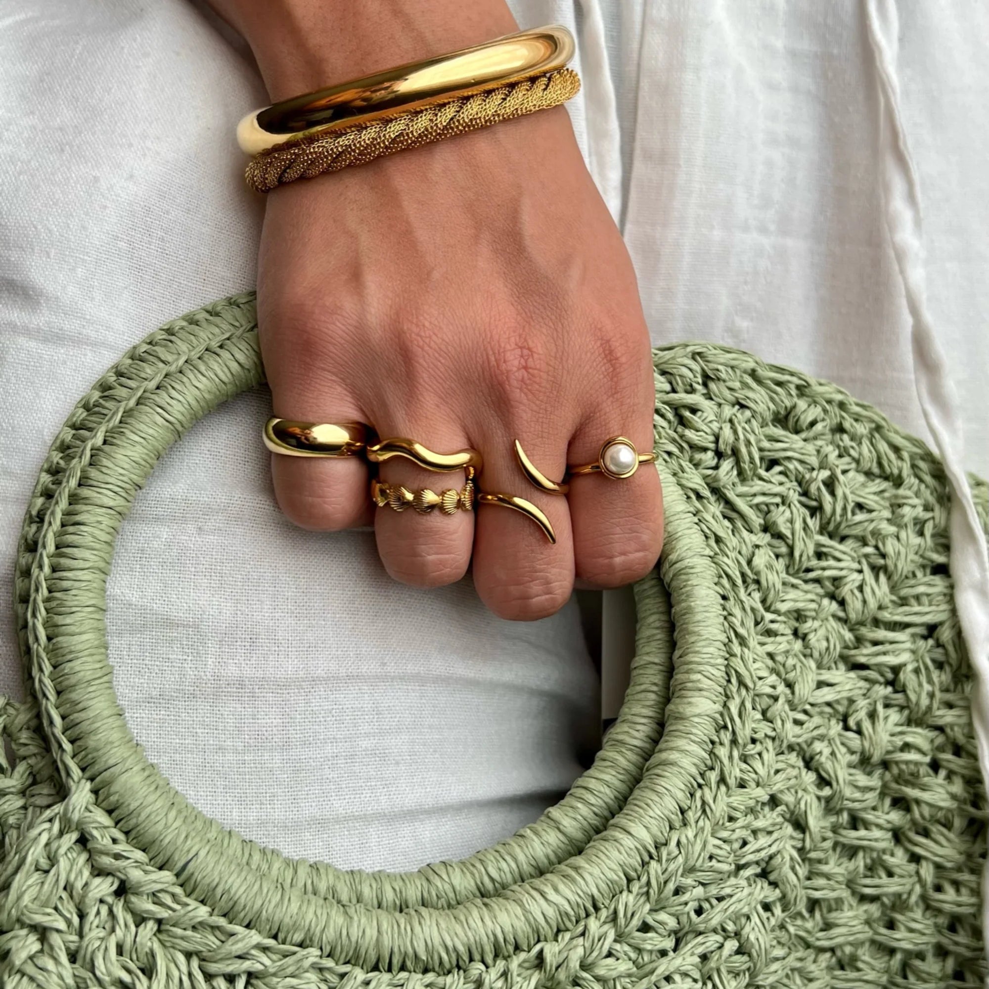 Libby Shell Ring