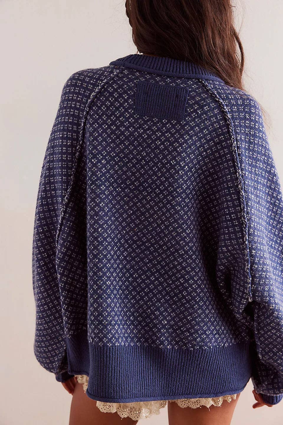 Jacquard Pullover Sweater