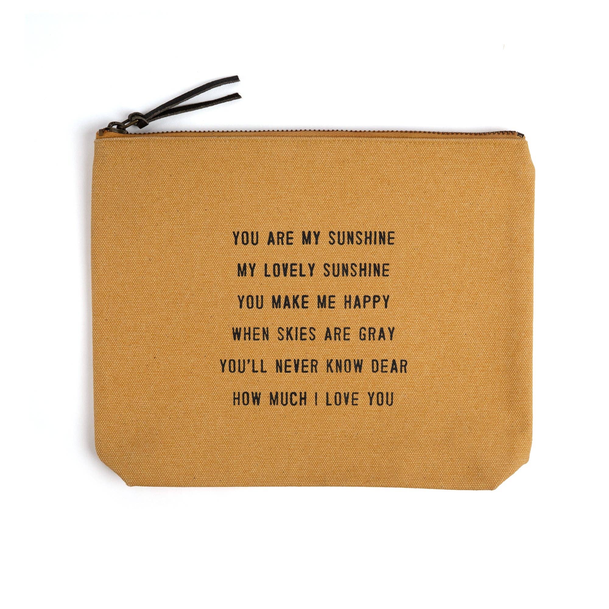 Canvas Zip Bag
