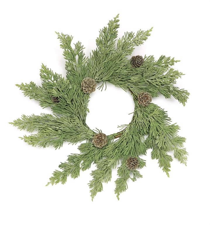 Washed Cedar Wreath